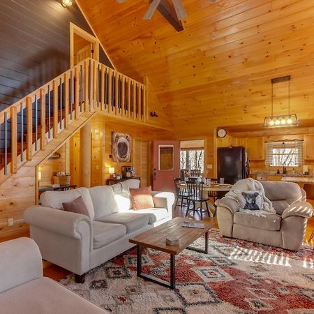 Blue Ridge Cabin Hot Tub, Fire Pit And Grill! Eksteriør bilde