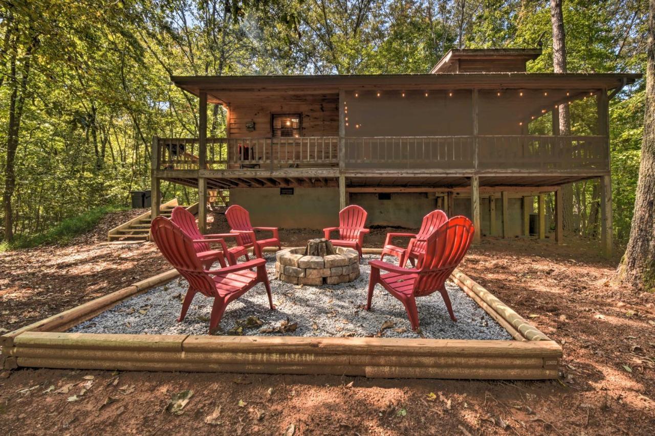 Blue Ridge Cabin Hot Tub, Fire Pit And Grill! Eksteriør bilde