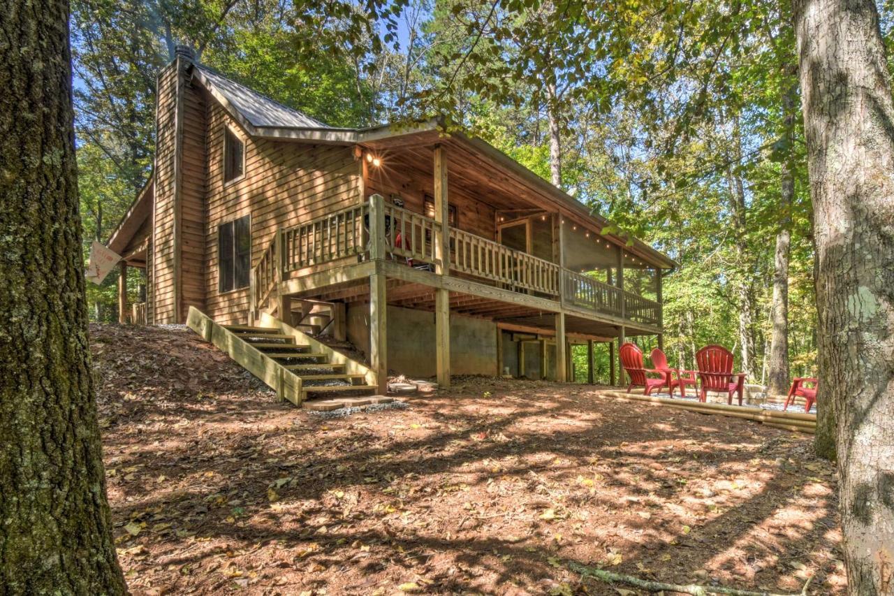 Blue Ridge Cabin Hot Tub, Fire Pit And Grill! Eksteriør bilde