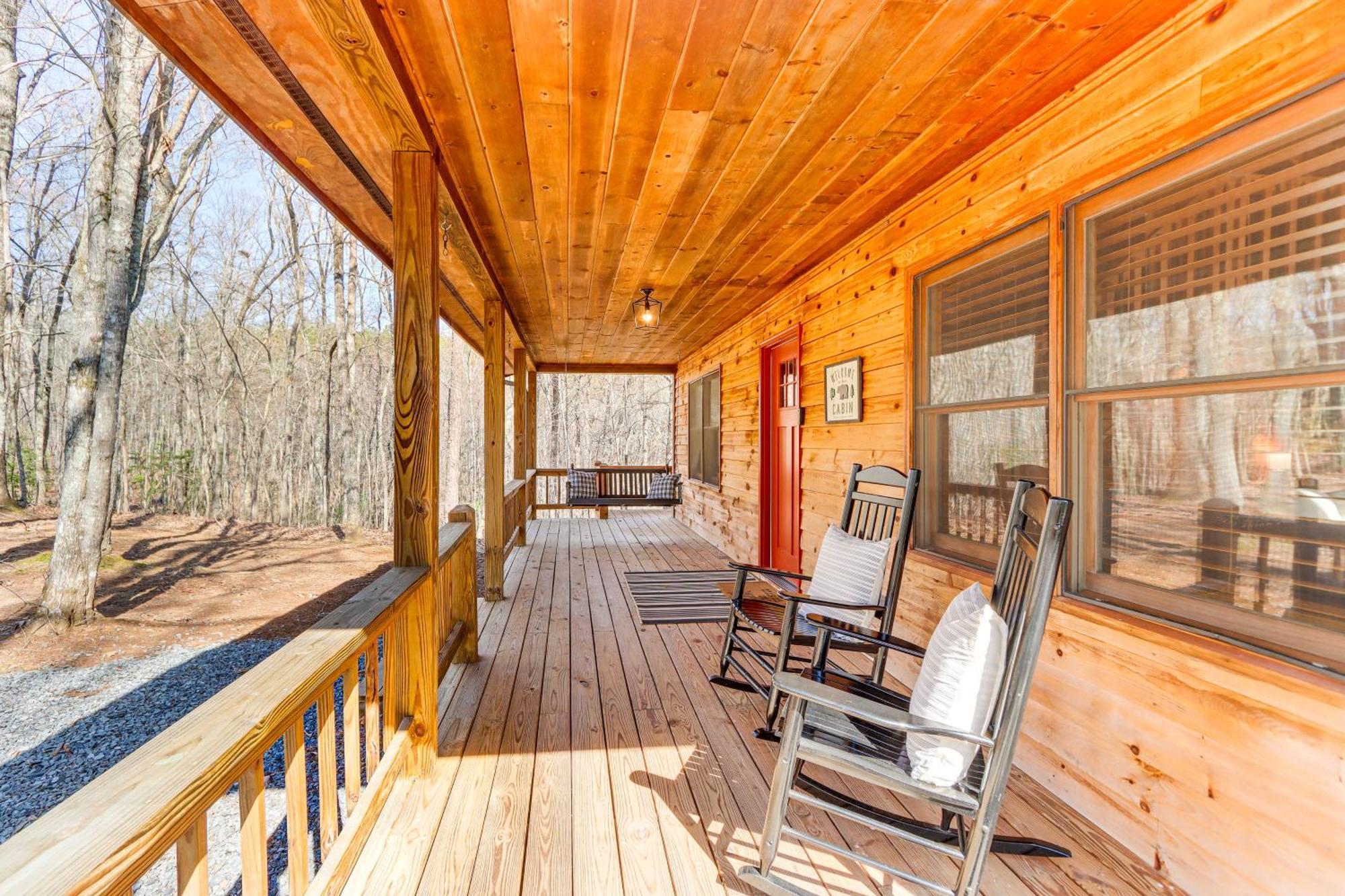 Blue Ridge Cabin Hot Tub, Fire Pit And Grill! Eksteriør bilde